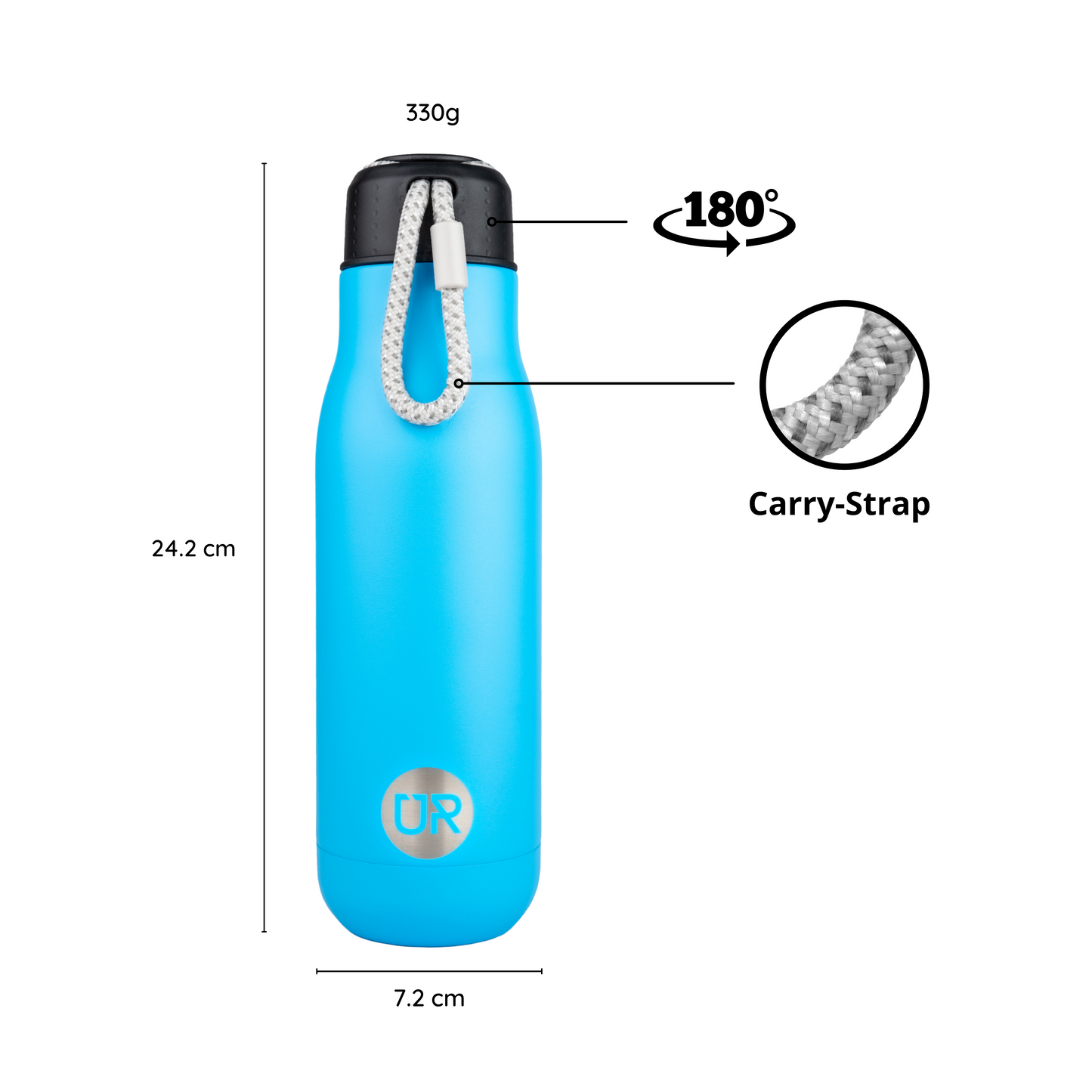 500ml Stainless Steel Water bottle