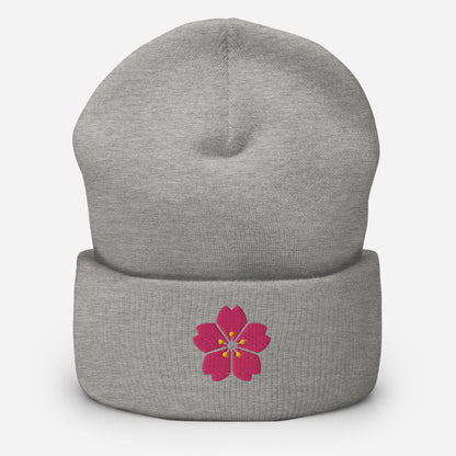 "Sakura" Cuffed Beanie