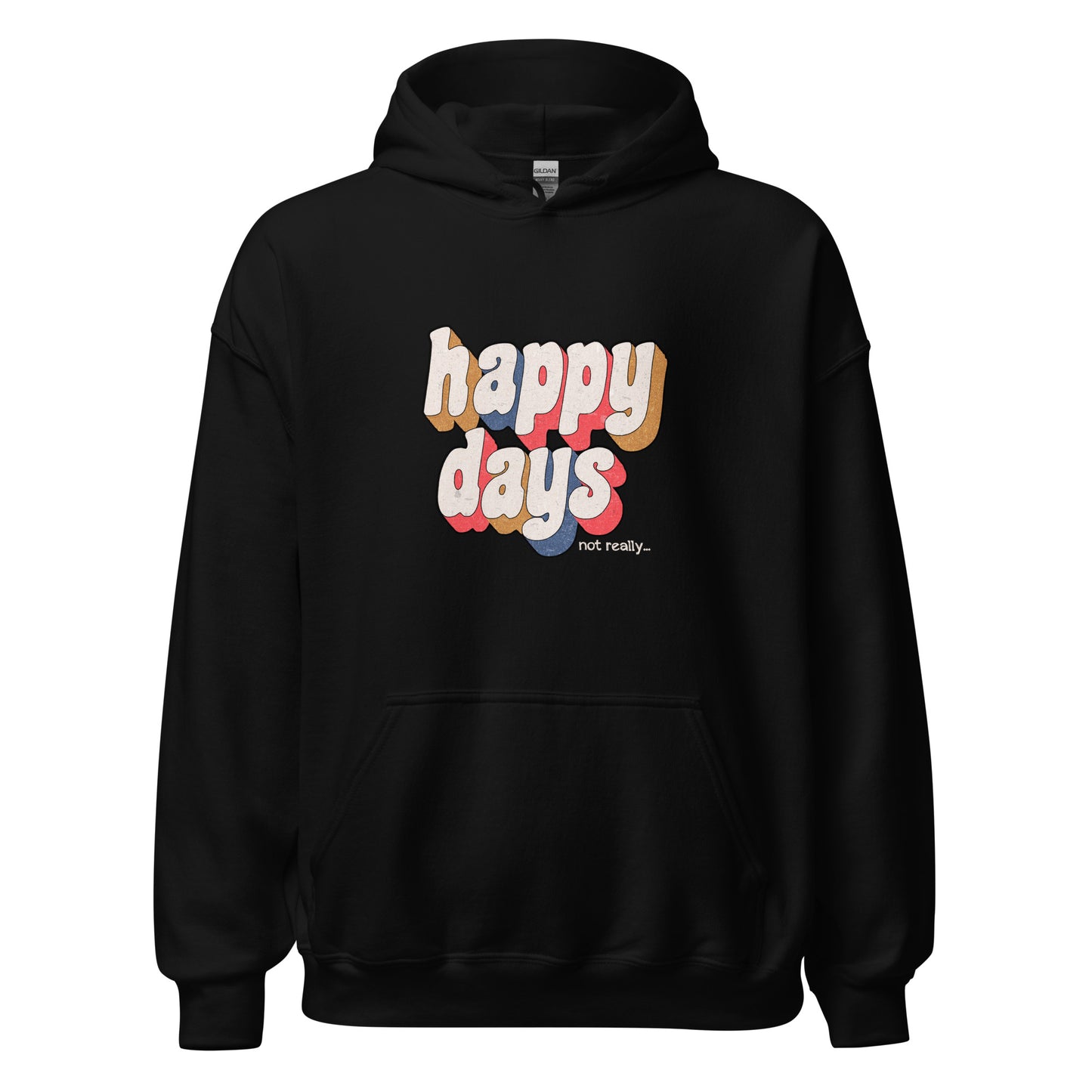 "Happy Days" Regular Hoodie