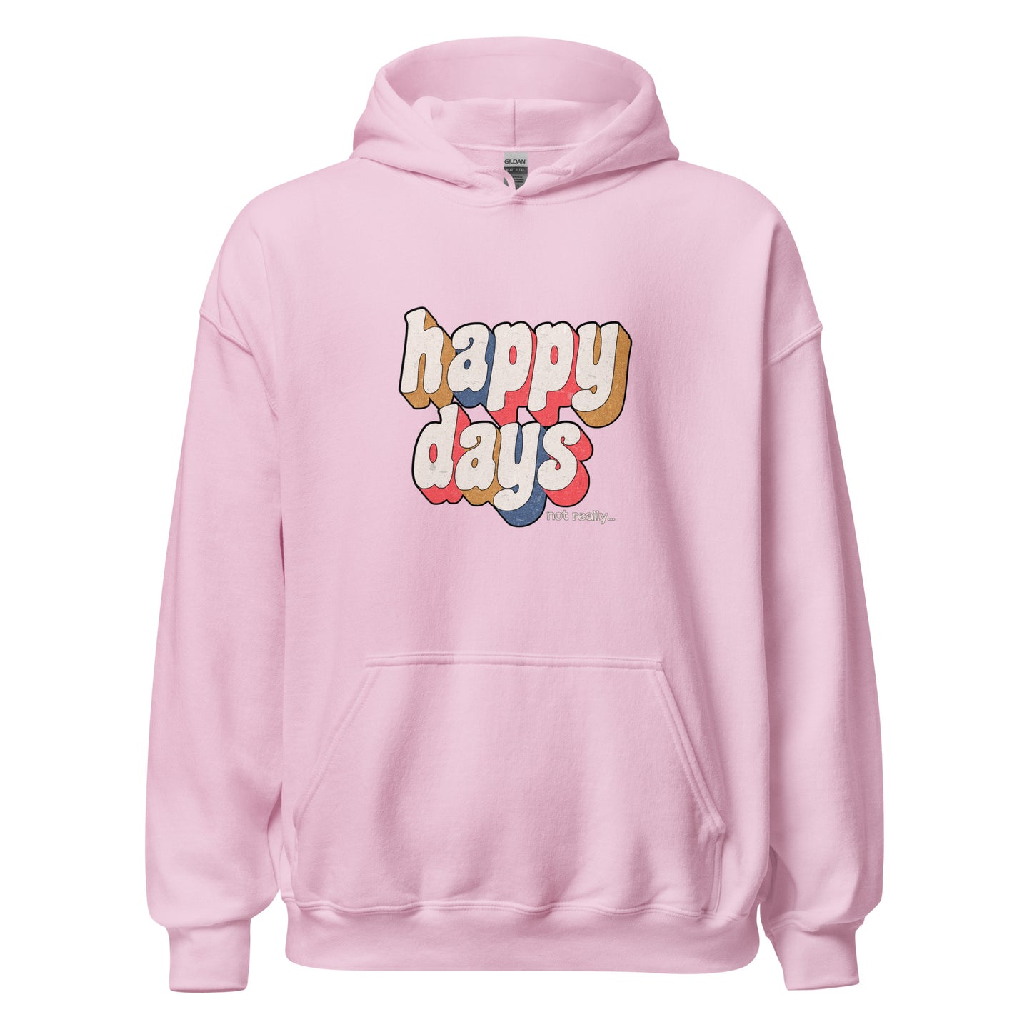 "Happy Days" Regular Hoodie